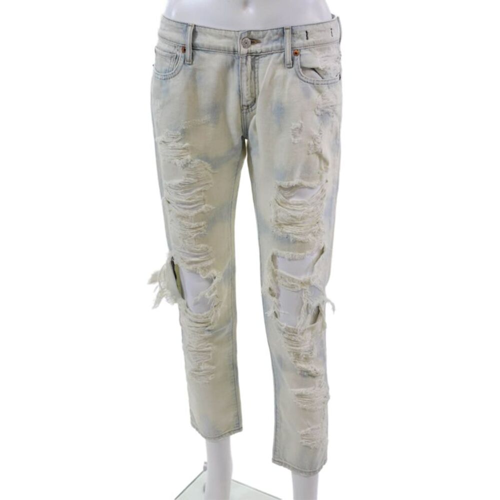 Denim & Supply By Ralph Lauren Womens Skinny Boyfriend Jeans Blue Size 27